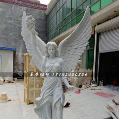 石頭女神雕塑，石雕女生雕塑