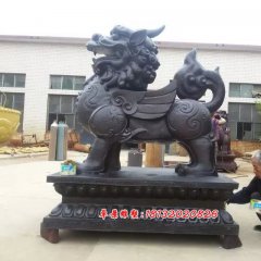 銅麒麟，銅雕麒麟，鑄銅麒麟雕塑