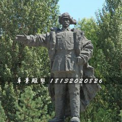 楊靖宇將軍銅雕，抗戰(zhàn)烈士銅雕