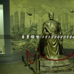 鄭和銅雕，古代英雄銅雕