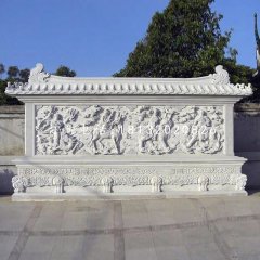 石雕影壁，廣場照壁石雕