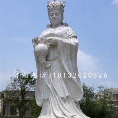 大理石媽祖雕塑，廣場(chǎng)神仙石雕