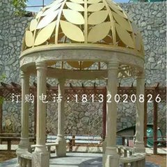 歐式?jīng)鐾?，小區(qū)石涼亭