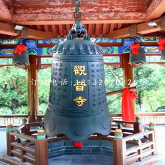 寺廟銅鐘，青銅鐘雕塑