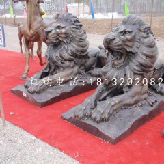 匯豐獅銅雕，銅雕西洋獅