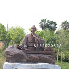 張仲景銅雕，古代人物銅雕